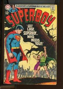 Superboy #157 - Neal Adams Cover Art. (4.5) 1969