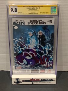 Amazing Spider-Man Vol 3 # 5 Cover A CGC 9.8 2014 SS Humberto Ramos [GC2]