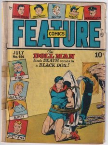 Feature Comics #124 (1948) Doll Man!