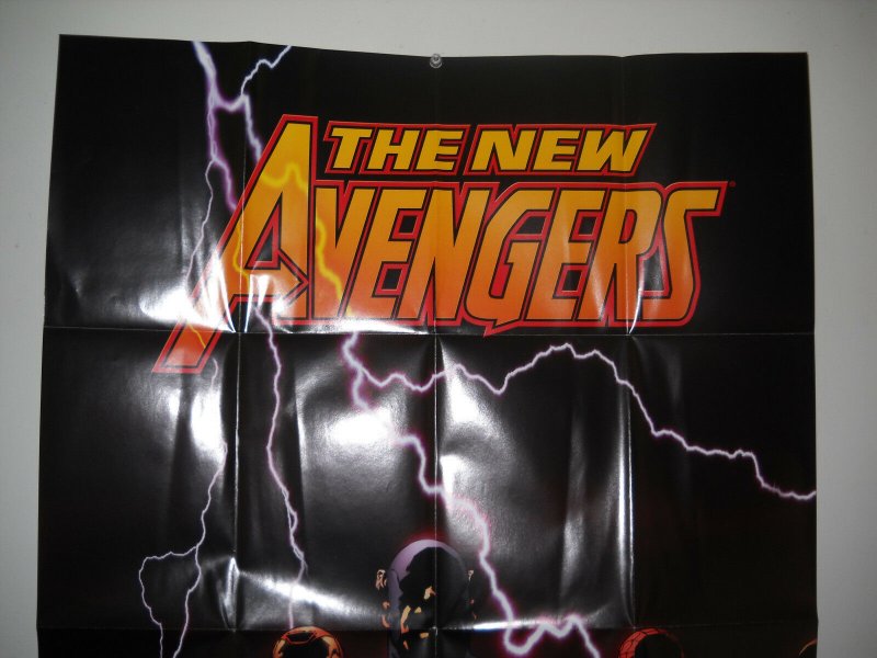 2004 NEW AVENGERS PROMOTIONAL  POSTER  
