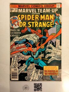 Marvel Team-Up # 50 VG Marvel Comic Book Spider-Man 14 J240