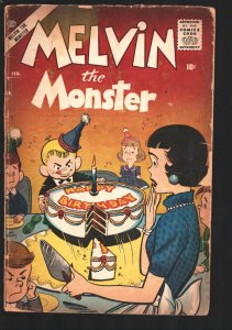 Melvin the Monster #4 1956-Joe Maneely comics-Stan Lee stories-Atlas Comics a...