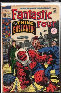 Fantastic Four #91 (1969) Fantastic Four
