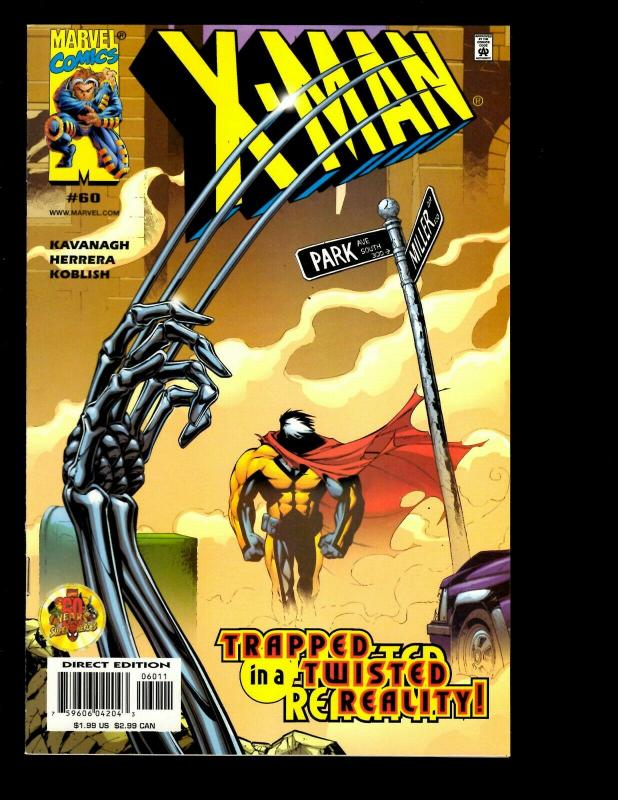 Lot Of 12 X-Man Marvel Comics # 51 52 53 54 55 56 57 58 59 60 61 62 X-Men EK10