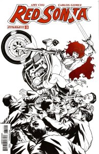 Red Sonja Volume 3 #3 Retailer Incentive McKone Spot Color Cover J (2017) New