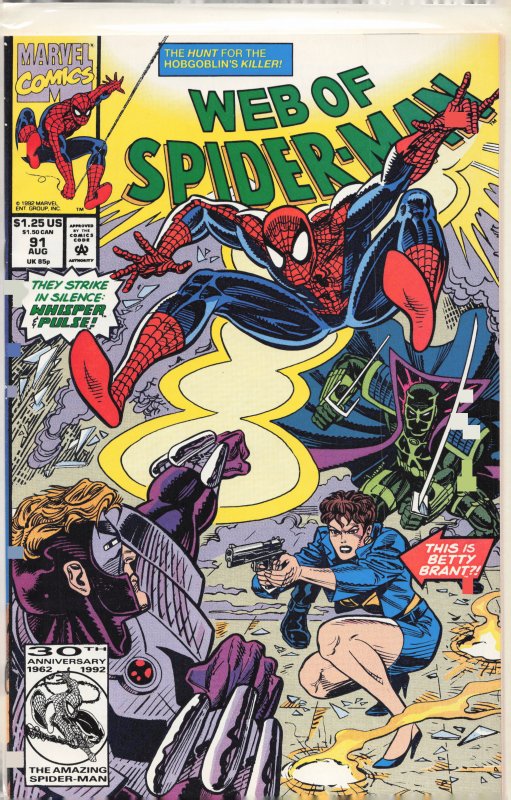 Web of Spider-Man #91 (1992) Spider-Man