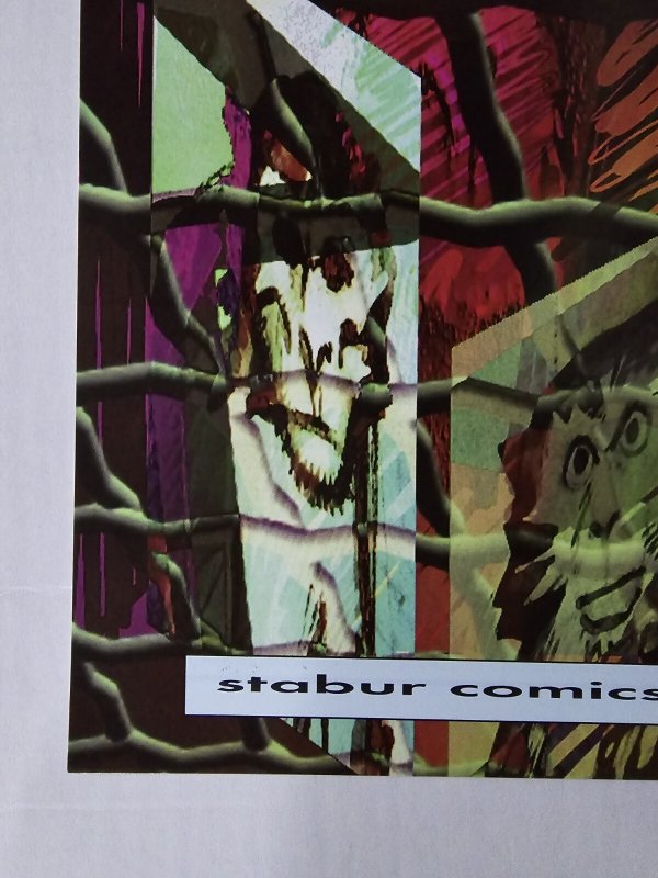 Animal Rights Comics #1 VF Stabur | Oliver Stone PETA - Rare HTF