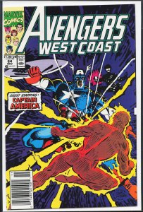 Avengers West Coast #64 (1990) West Coast Avengers / Avengers West Coast