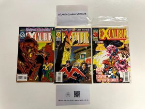 3 Excalibur Marvel Comic Books # 93 94 95 Avengers Captain America Thor 99 EJ10