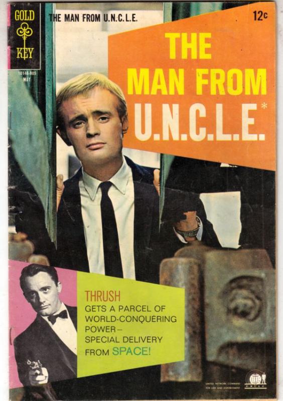 Man from U.N.C.L.E., The #18 (May-68) VG/FN+ Mid-Grade Napolean Solo, Ilya Ku...