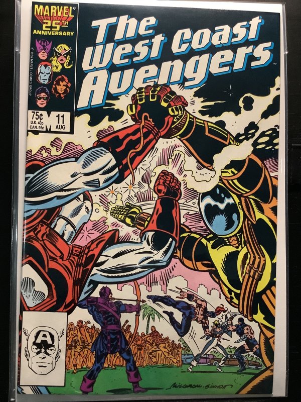 West Coast Avengers #11 Direct Edition (1986)