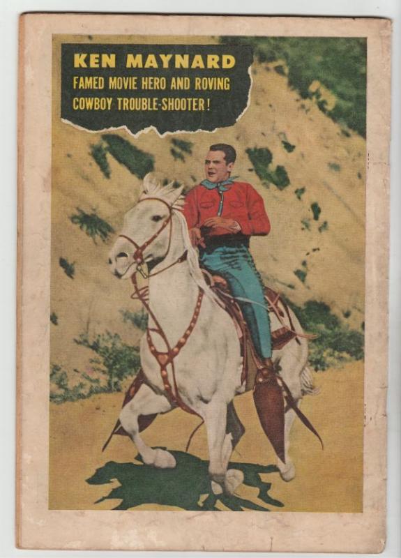 Ken Maynard Western #7 (Dec-51) VG+ Affordable-Grade Ken Maynard