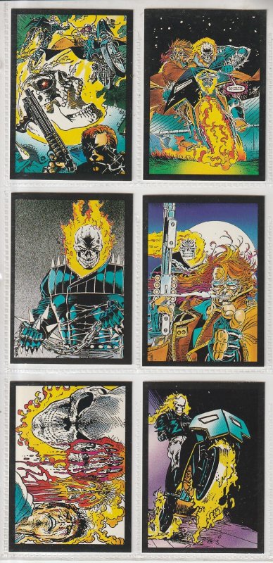 80 Ghost Rider II Trading Cards