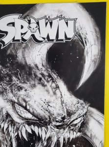 Spawn #294 McFarlane & Mattina Black White 2019 Variant Spawn/Violator Hybrid