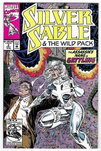 Silver Sable and the Wild Pack #2 Direct Edition (1992)