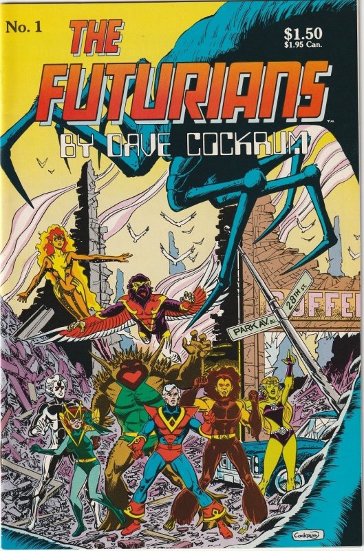 THE FUTURIANS 1 2 3 (1985) COMPLETE SERIES - DAVE COCHRUM