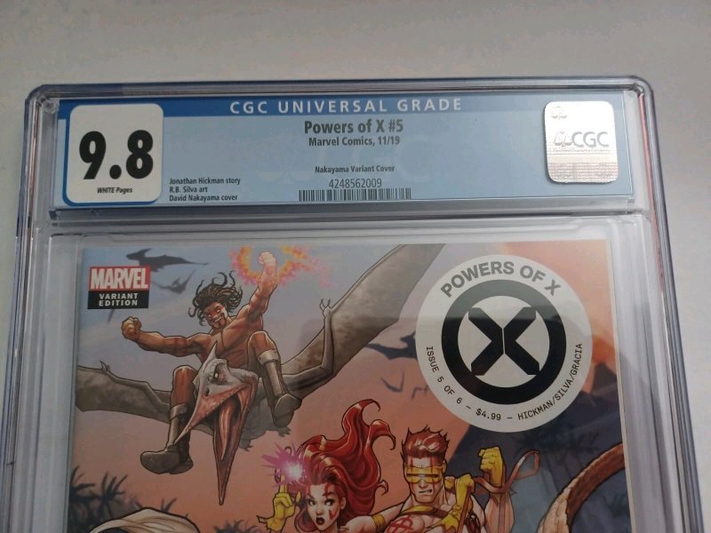 Powers of X #5 Nakayama variant - Storm- Cyclops- Jean Grey - 2019 - CGC 9.8