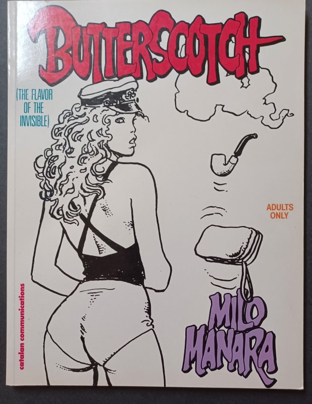 Butterscotch Flavor of Invisible  SC - 1st Print -Manara- Catalan - 1987 - (-NM)