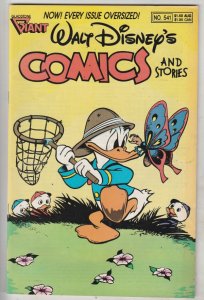 Comics and Stories, Walt Disney's #541 (Aug-89) VF High-Grade Donald Duck, Mi...