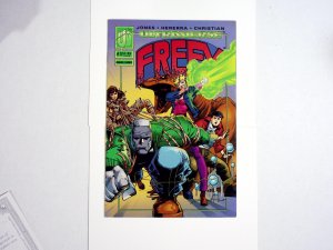 Freex #1 Signed  1993, Malibu  #182  Signed by Ben Herrera & COA Card Coupon