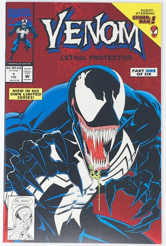 Venom Lethal Protector #1 - NM- Venom is now a hero - KEY ISSUE