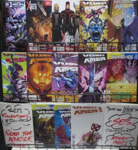 UNCANNY X-MEN- MODERN SET! 13 BOOKS- 2012,2014,2016 SERIES! VF-NM- INHUMANS