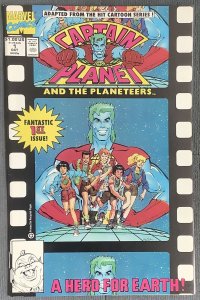 Captain Planet & the Planeteers #1 (1991, Marvel) VF