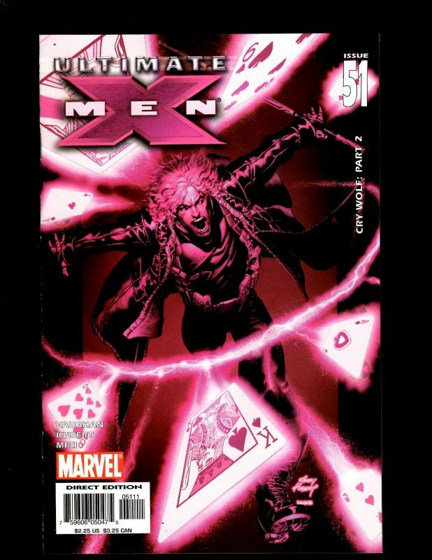 14 Ultimate X-Men Marvel Comics #49 50 51 52 53 54 55 56 56 57 57 58 59 60 EK5