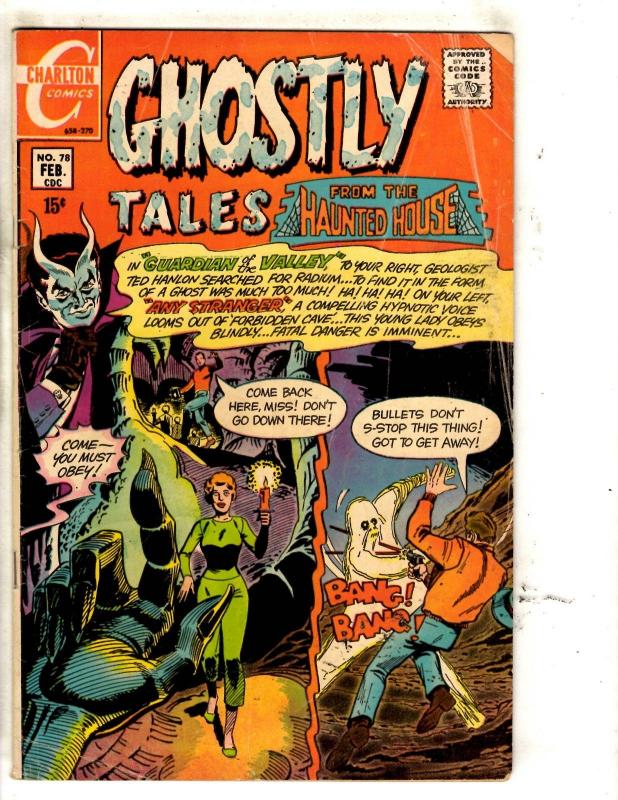 7 Charlton Comics Dr. Graves 11 12 29 Manor 3 Tales 3 78 Ghostly Haunts 32 JL29