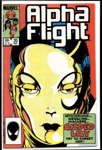 Alpha Flight #20 (1985) Alpha Flight