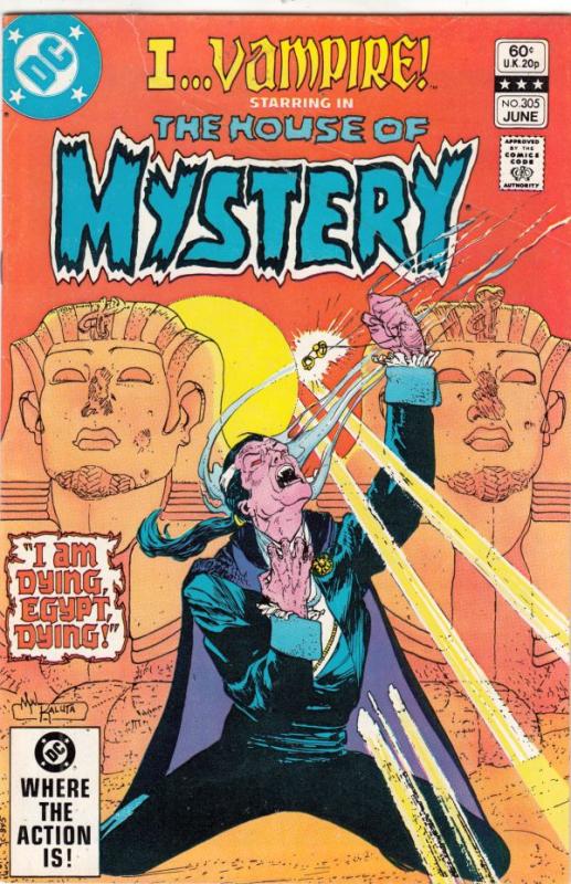 House of Mystery #305 (Jun-82) FN/VF- Mid-High-Grade I Vampire