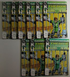 1991 Green Lantern: Emerald Dawn II Lot of 9 #1 (x9) DC 1st Print Comic Books