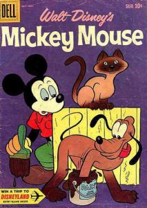 Mickey Mouse (Walt Disney's) #74 VG ; Dell | low grade comic October 1960 Pluto 