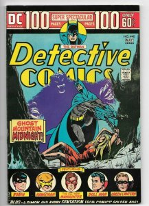 Detective Comics #440 VF+ DC Bronze Age Comic 1974 Batman Robin Green Lantern