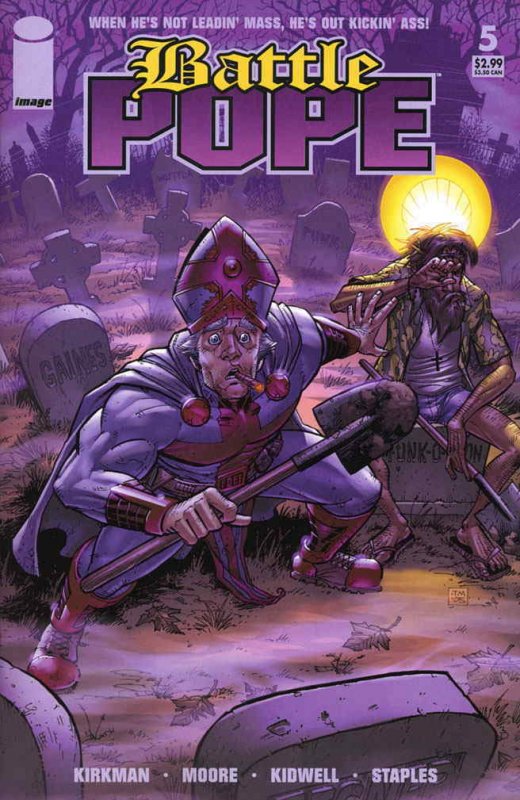 Battle Pope (Image) #5 VF/NM; Image | save on shipping - details inside