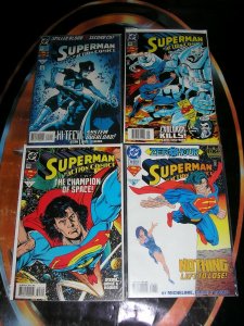 SUPERMAN IN ACTION COMICS (DC Comics), 1989-1997, 16 diff, 0, 640-740