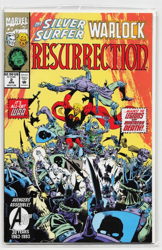 Silver Surfer/Warlock: Resurrection #2 (1993) Warlock