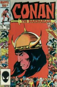 Conan the Barbarian (1970 series)  #188, NM (Stock photo)