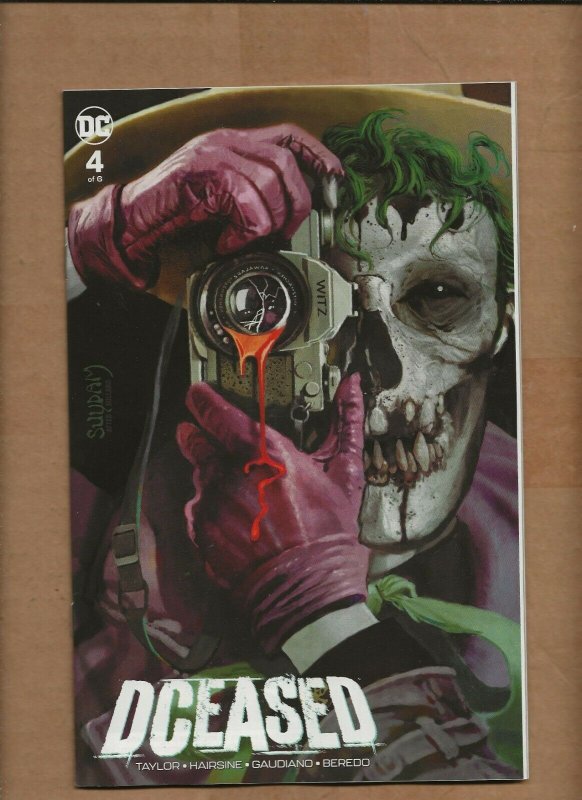 DCEASED #4 ARTHUR  SUYDAM KILLING JOKE  EXCLUSIVE ZOMBIE VARIANT 