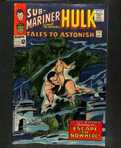 Tales To Astonish #71 Silver Age! Incredible Hulk! The Sub-Mariner!
