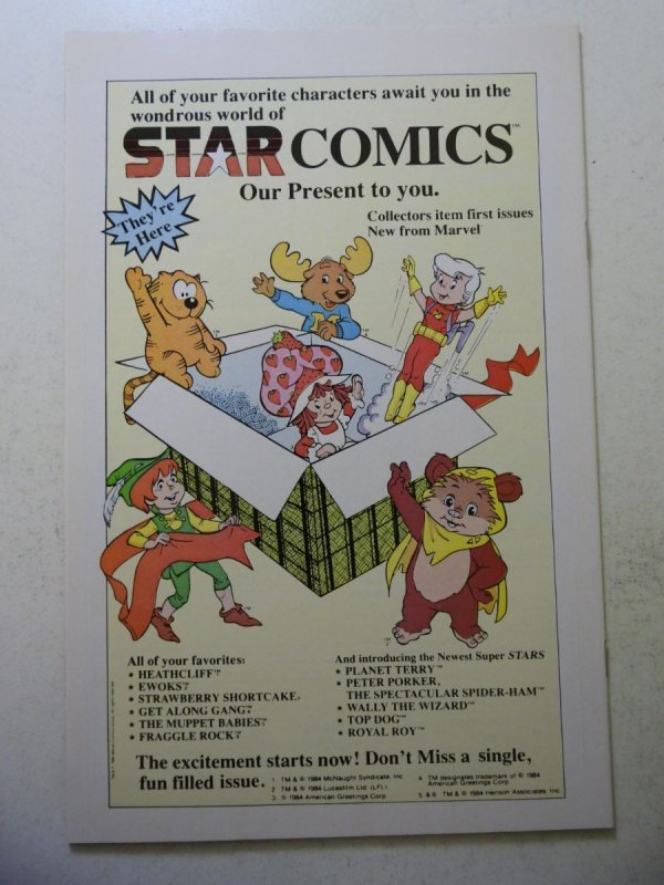 Web of Spider-Man #1 (1985) VF+ Condition