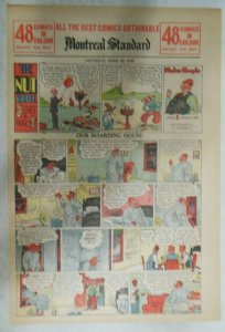 (27) Our Boarding House Sunday Pages by Ahern from 1936 Size:11 x 15 inches