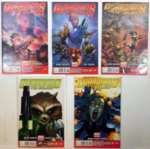 Guardians of the Galaxy Lot of 5 #0.1, 1, 2, 3, 4 2013 Marvel Drax Gamora Comics