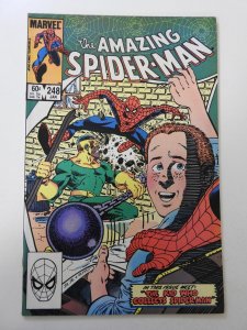 The Amazing Spider-Man #248 (1984) VG+ Condition moisture stain bc