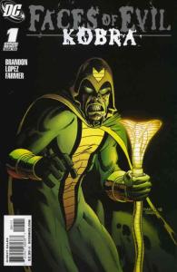 Faces of Evil: Kobra #1 FN; DC | save on shipping - details inside
