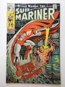 Sub-Mariner #19 (1969) vs The Sting-Ray! Beautiful VF Condition!