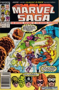 Marvel Saga #17 (Newsstand) FN ; Marvel | Fantastic Four