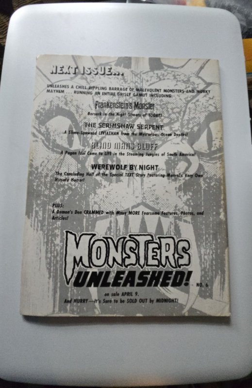 Monsters Unleashed! #5 (1974)