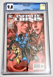 Infinite Crisis #5 CGC 9.8 1st New Blue Beetle Jim Lee Variant FREE SHIPPING
