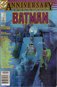 Batman #400 (Newsstand) FN ; DC | Stephen King Bill Sienkiewicz